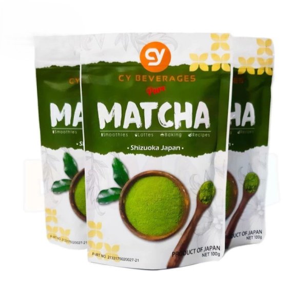 CY Matcha 100G Pure Matcha Pure Greentea Powder Green Tea