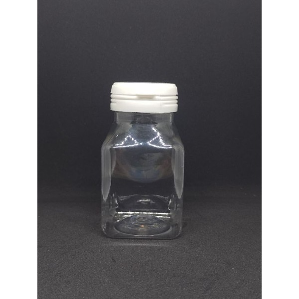 Botol Kapsul 120ml Food Grade PET Bening untuk Suplemen dan Obat