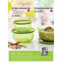 Tupperware Table collection 2L 1L 450 ml