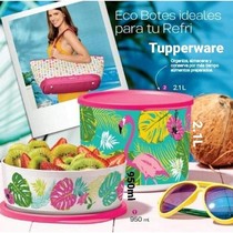 Tupperware Flamingo Cubix Round canister Stoples kedap Toples kedap udara bpa free