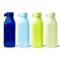 Tupperware eco bottle Square Solid Color 500ml Botol Minum Tuperware