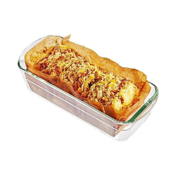 Loyang Kaca 1.5L Culinart Loaf Pan Kaca Glass Baking Tray kaca borosilikat