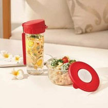 Tupperware Lunch Set Anne Avantie Dengan Botol Flask 380ml Dan Bowl 400ml Tahan Panas Microwave Friendly