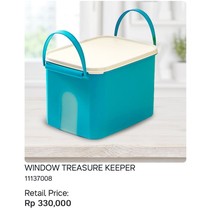 Tupperware Window treasure keeper tupperware box