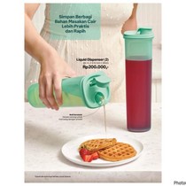 Tupperware Ezy Pour Cooking Oil Seal Ketat Anti tumpah