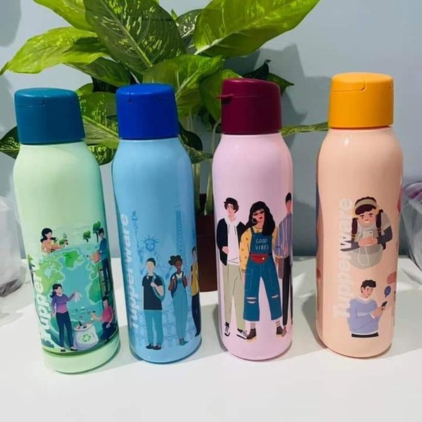 Tupperware Botol minum Eco fancy bottle 750ml