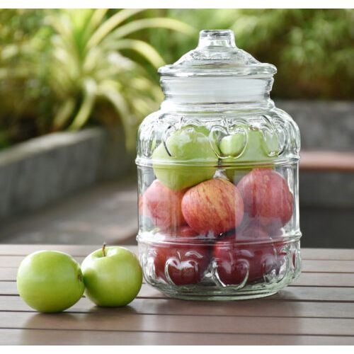 TOPLES KACA $L KEDAP UDARA  STOPLES BOTOL JAR TEMPAT WADAH PENYIMPANAN KEDAP UDARA