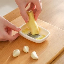 Parutan Mini Parutan Bawang Putih Jahe Penghancur Buah Makanan Bayi cutenery