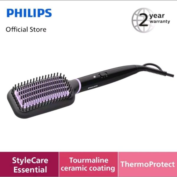 Philips Hair Straightening BHH880 Pelurus Rambut Natural Philips Heated Straightening