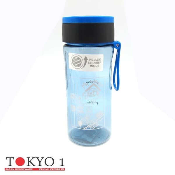 Tokyo 1 Botol Minum Tea 400ml + Strainer