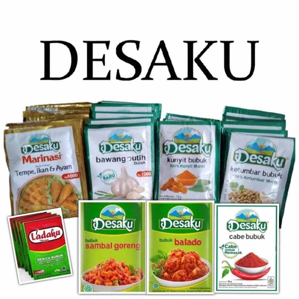 Bumbu Desaku Rempah Instan Ketumbar | Bawang putih | Marinasi | Cabe | Sambal Goreng | Kari | Opor | balado
