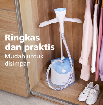 Philips Garment Steamer Setrika Uap Berdiri GC482/25 GC 482