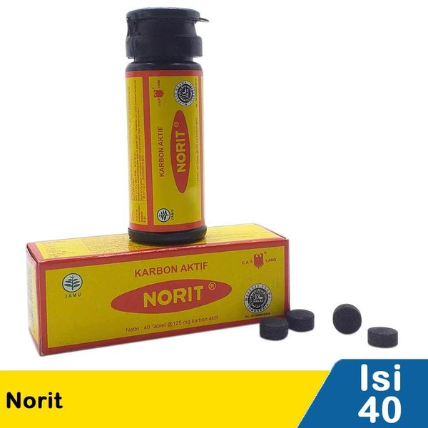 Norit obat diare dan keracunan makanan sakit perut BAB cair