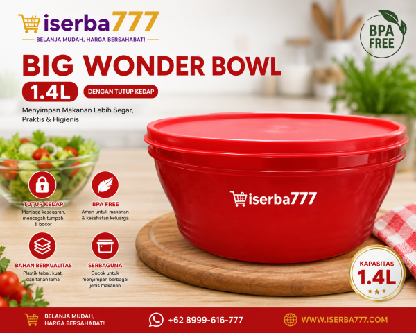 Tupperware Big Wonder Bowl 1.4L