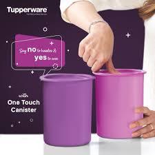 Tupperware One Touch Canister - Stoples Penyimpanan Makanan kedap udara