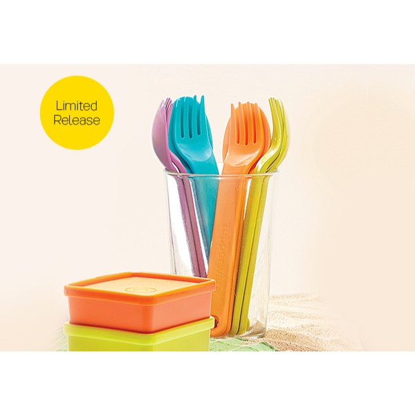 Tupperware sendok makan sendok garpu Cutlery sENDOK bUBUR