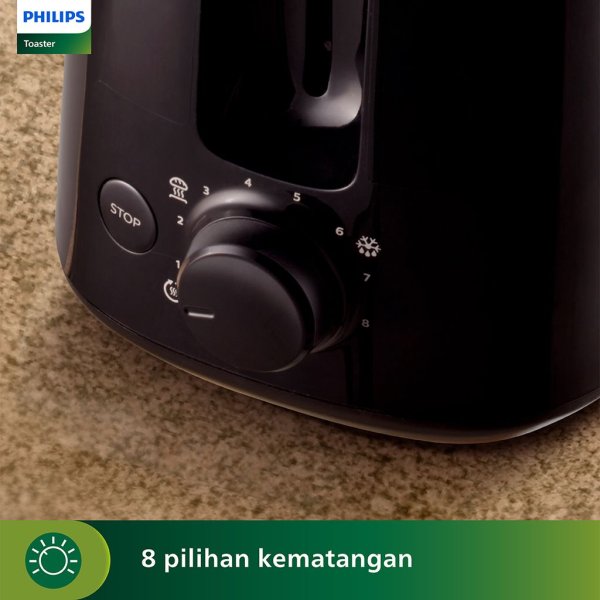 Philips Roaster Philips Toaster Bunwarmer with Sandwich Rack, 8 Settings - Pemanggang Roti