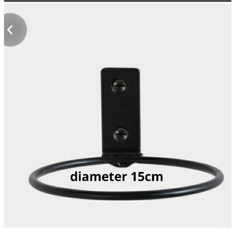 Bracket Pot Tanaman 15 Cm bRACKET pOT dINDING HANGING PLANTER HOLDER