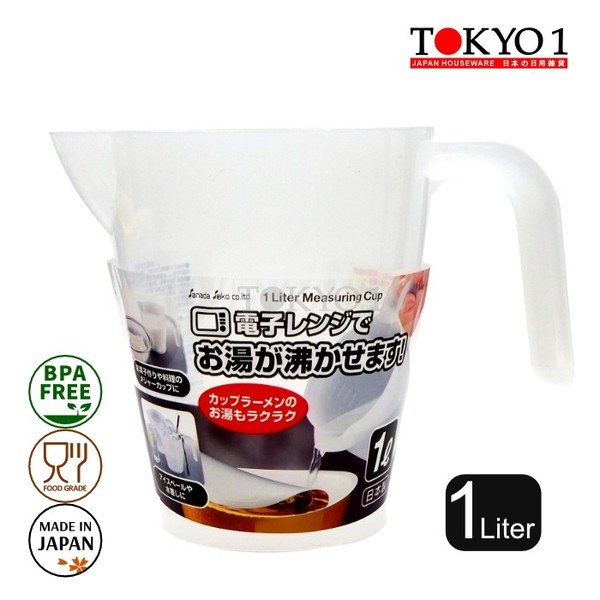 TOKYO1 Gelas Takar 1L Water Measure Gelas Takar MADE IN JAPAN