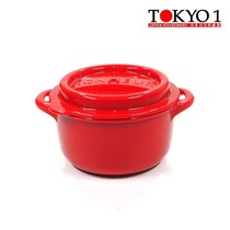 Tokyo1 Tempat penyimpanan serbaguna Bonheur-150ml Red POT