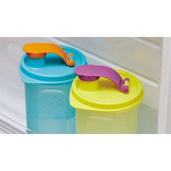 Tupperware Summer Bottle 650ml Botol Minum bisa untuk simpan di dinding kulkas