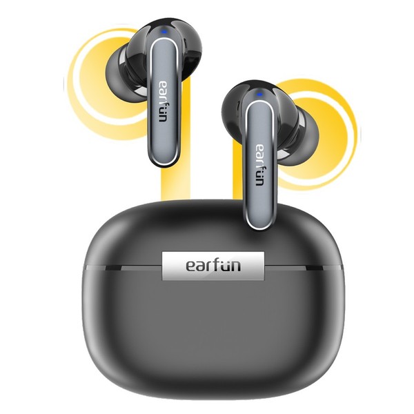 EarFun Air 2 - Black - Hi-Res LDAC budget TWS with APP Support