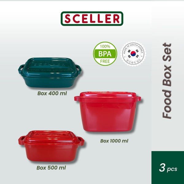 Sceller Food Box - Food Container Penyimpanan Makanan
