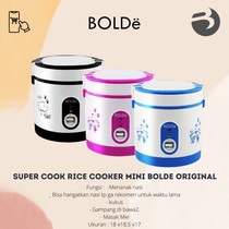 BOLDe Super COOK Titanium ECO Rice Cooker Mini 0.6L