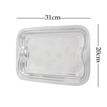 Mampan Stainless Stell Nampan Datar Dollar Tray Stainless Steel Anti Karat