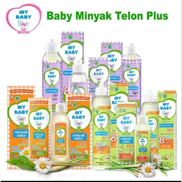 my baby minyak telon plus eucalyptus