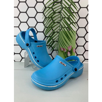 Sandal kodok BABY BLUE anti slip selop kodok sendal karet sandal perawat sandal praktikum