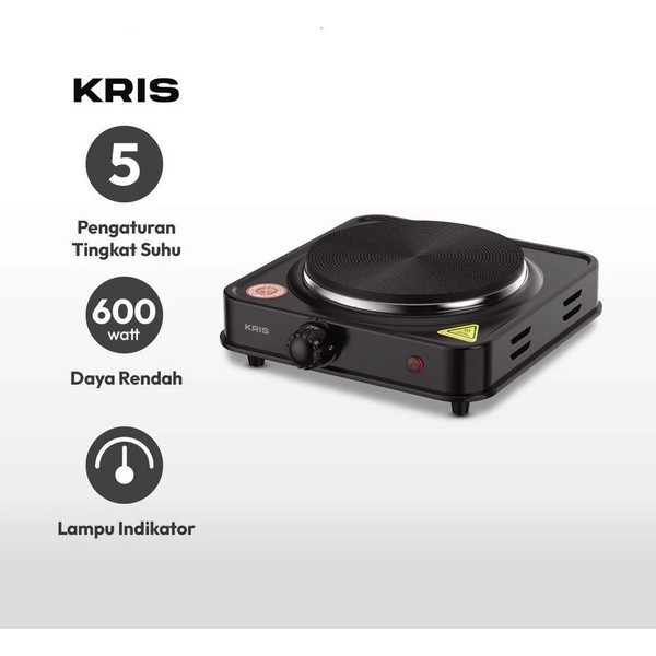 Kris Kompor Listrik Single 600 Watt