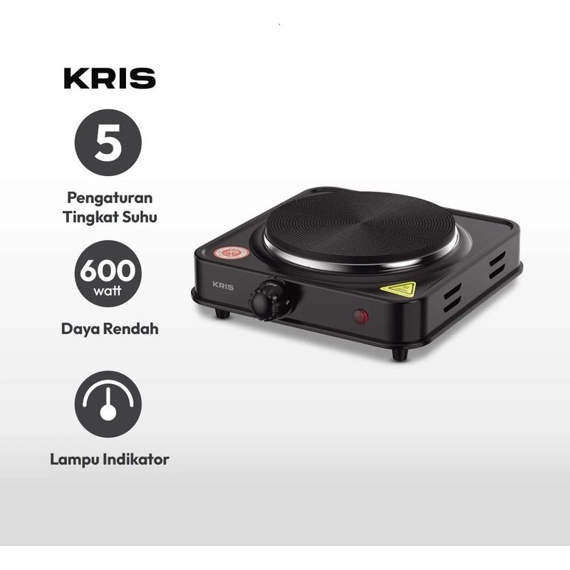 Kris Kompor Listrik Single 600 Watt