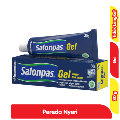 SALONPAS Gel 30gr Pereda Nyeri Keseleo