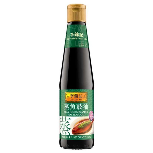 LEE KUM KEE Saus Seafood Hongkong 410ml For Steamed Fish Kuah Soup Saos SeaFood Seasoned Sauce LKK Bumbu Saus Kecap Ikan
