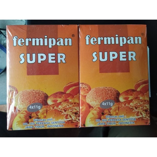 Ragi Fermipan Super Ragi Instan Kering 1 Box Isi (4 X 11gr)