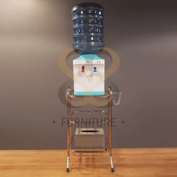 RAK DISPENSER RAK DISPENSER SUSUN 3 MEJA GALON