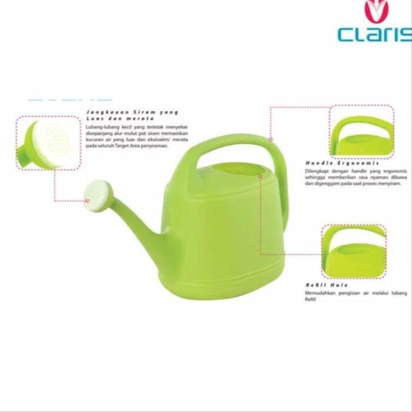 Gembor Claris Penyiram tanaman Liter ada lubang shower
