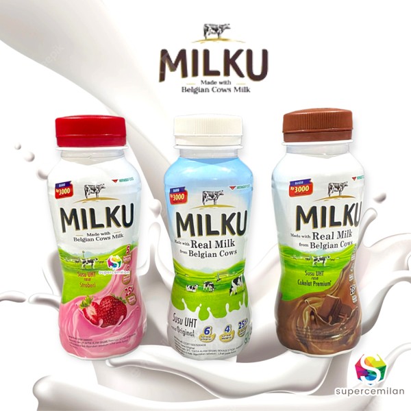 Milku Susu UHT Stroberi 200 ml