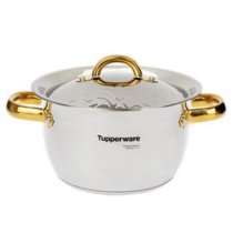 Tupperware Casserole Luxury Cookware 3.5L 2.5L Panci Tupperware Panci Stainless dengan Desain Elegan dan Kapasitas Besar