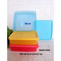Tupperware Square Away Wadah Multi Fungsi Stakable