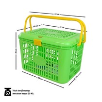 Keranjang Tenteng Storage Kiwi SIP 343 Shinpo Keranjang Tutup Serbaguna