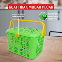 Keranjang Tenteng Storage Kiwi SIP 343 Shinpo Keranjang Tutup Serbaguna