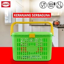 Keranjang Tenteng Storage Kiwi SIP 343 Shinpo Keranjang Tutup Serbaguna