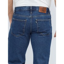 Celana Jeans Standar Pria Reguler Fit Pria Tide Blue Standar