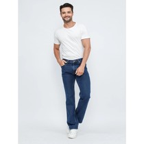 Celana Jeans Standar Pria Reguler Fit Pria Tide Blue Standar