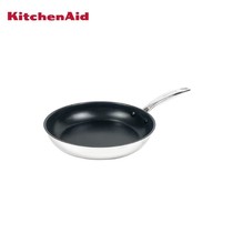 KitchenAid Stainless Steel With Ceramic Coating Open Frypan 24cm- cc005701-001