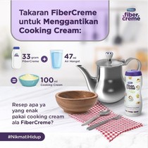 Fiber Creme 450gr Creamer Krimer Penganti Santan Susu untuk Masakan Creamer