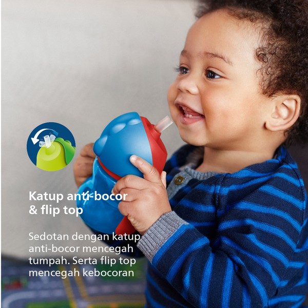 Philips Avent Straw Cup 200 ml Single Boy SCF796