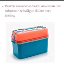Tupperware Carry Away High Container rantang